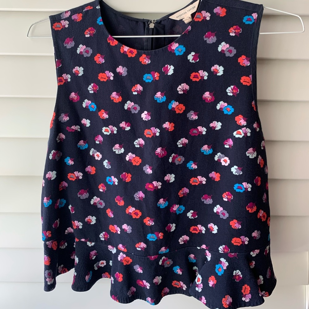 Rebecca Taylor peplum blouse